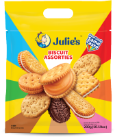 จูลี่ส์ ถุงหิ้ว บิสกิต คละแบบ 289 กรัม Julies Biscuits Assorted