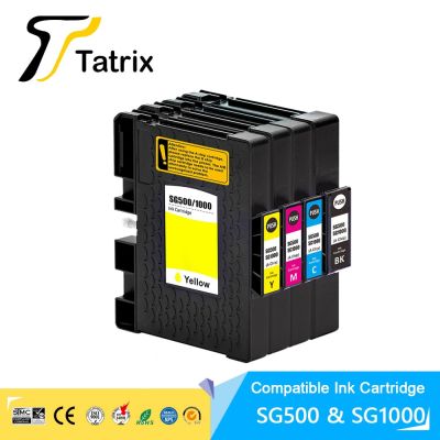 Tatrix Premium Sublimation Color Compatible Ink Cartridge SG500 A3 SG1000 For Sawgrass Sublijet HD Virtuoso SG500 SG1000 Printer