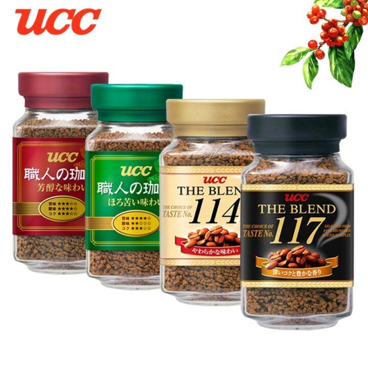 Japan UCC instant coffee The Blend No.117 / 114 / Rich Blend