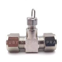 หัวพ่นหมอกแรงดันสูง 304 Stainless 0.15mm Ruby Spray Nozzle 20-120Bar เกลียวนอก 1/8"