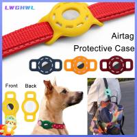 LWGHWL Hollow Dog Cat Collar GPS Finder For Apple Badges Airtags Air Tag Holder Pet Anti-lost Locator Sleeve Airtag Protective Case Tracker Protector Cover