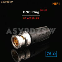 1 pcs5 pcs HIFI NBNC75BLP9 75 OHM นาฬิกา Coaxial AUDIO ความถี่สูง BNC PLUS s: s