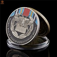 Global War On Terror Expeditionary Medal Military Silver Metal Military Challenge Copy Coin Collection