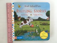 PHYMING STORIES By the illustrator of The Gruffalo by Axel Scheffler หนังส่ือบอร์ดบุ๊คภาษาอังกฤษสำหรับเด็ก (มือสอง)