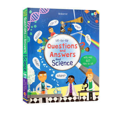 Usborne original English lift the flap questions and answers about science