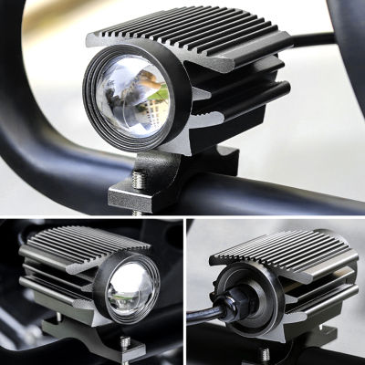 Universal 12-85V Motorcycle LED Lamp Waterproof Electric Vehicle Headlight Fog Light Projector Lens Spotlight for Motorcycle