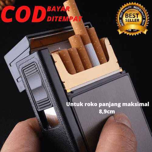 Tempat Rokok - Kotak Rokok - Tempat Rokok Plus Korek - Wadah Rokok Isi ...