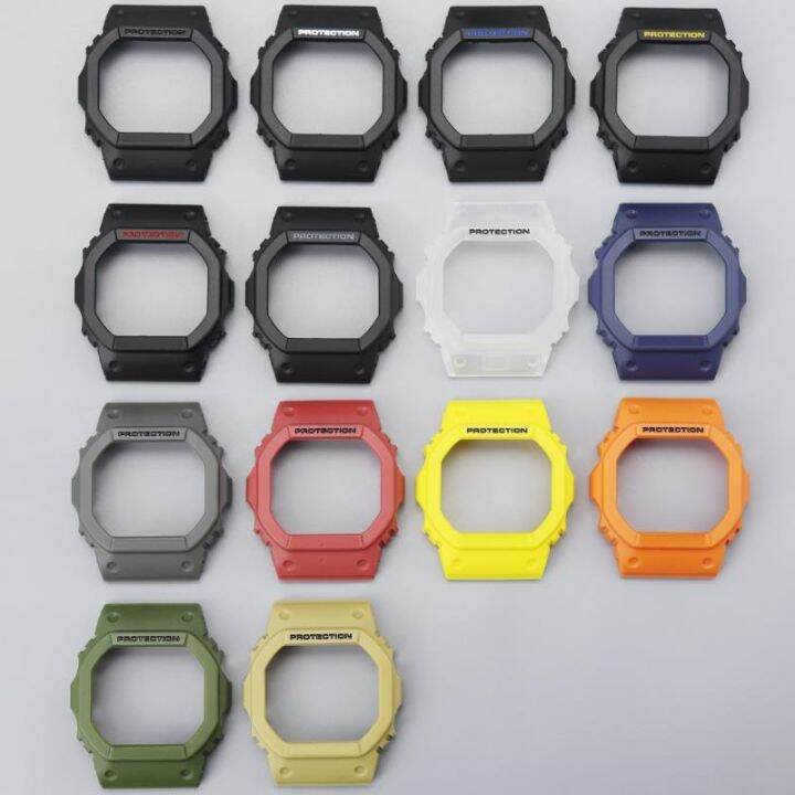 Replacement Casio G SHOCK mix and match black strap case DW5600BB/LS ...