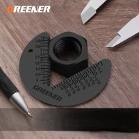 Hexagon Screw Nut Metric Inch One-piece Model 60 Degree Radius Gauge Pitch Gauge Measurement