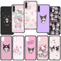 ปก อ่อนนุ่ม เคสโทรศัพท์ H176 PC120 My Melody Sanrio Kuromi Mymelody ซิลิโคน Coque หรับ OPPO A16 A15 A17 A3S A5 A9 A7 A5S A37 Neo 9 A59 F1S A83 A1 A92 A72 A52 F5 F7 F9 A7X A54 A12 A15S A16S A56 A55 F11 Pro A94 4G A95 A53S A17K Phone Casing