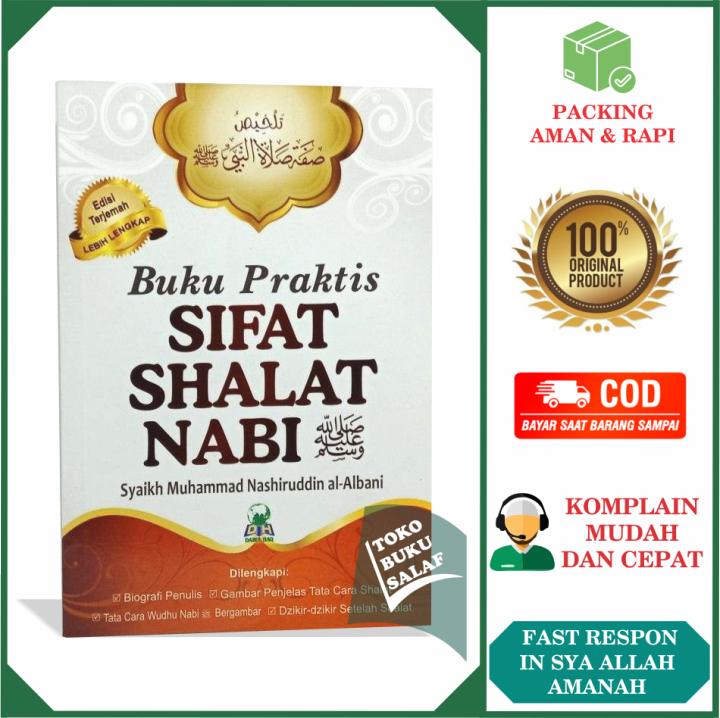 Buku Praktis Sifat Shalat Nabi Disertai Gambar Penjelas Tata Cara Solat ...