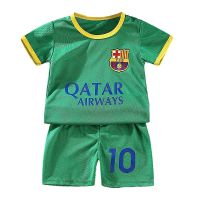 Baju Jersey Kids Boys Sets Short Sleeve T-shirt+Short Pants Kanak-kanak Football Basketball Summer