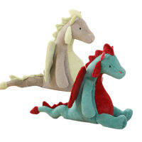 Flying Dragon Plush ของเล่น110ซม. ยักษ์ขนาดน่ารัก Fluffy Dragon พร้อมปีก Life-Like Pterosauria ของเล่นหมอนเด็กของเล่นของขวัญเด็ก
