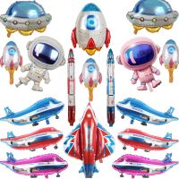 Airplane Aluminum Foil Balloons Plane Globos Aircraft Air Balloon Kids Boy Inflatable Toy Birthday Party Decorations Baby Shower Balloons