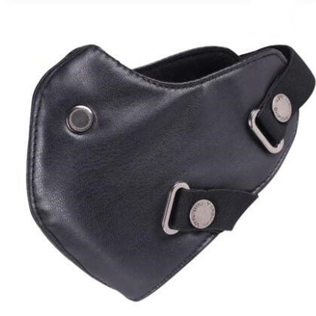 pu-leather-mask-motorcycle-biker-half-face-mask-anti-dust-anti-pollution-men-39-s-and-women-39-s-riding