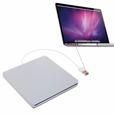 ：“{—— External USB CD DVD RW Drive Enclosure Case For Macbook Pro Air Optical Drive
