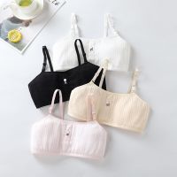 4 Pcs/Lot Girls Training Bra Cotton Kids Underwear For Girls Comfort Soft Adolescent Girls Brassiere Breathable brassiere fille