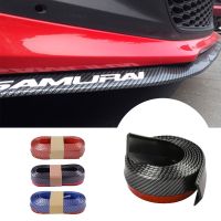 Car Accessories Universal Front Bumper Protector Body Kit Trim Lip Carbon Fiber Rubber Splitter Spoiler Side Rubber Anti Scratch