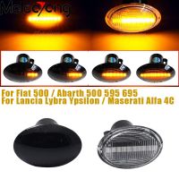 Car Led Dynamic Side Marker Turn Signal Light For Fiat 500 Ford KA Lancia Lybra Ypsilon Maserati GranCabrio Granturismo Alfa 4C Ceiling Lights