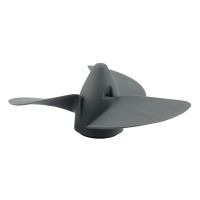 2X Propeller 7 1/4Inch x 4 3/4Inch 58130-ZV0-841ZB for Honda Outboard Engine BF2 / BF2.3 HP XNH283X (STIN GRAY)