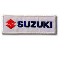 อาร์ม ตัวรีด อาร์มติดเสื้อ รถ ลาย โลโก้ ตรา Suzuki ซูซูกิ อุปกรณ์ตกแต่งรถ สำหรับตกแต่งเสื้อผ้า