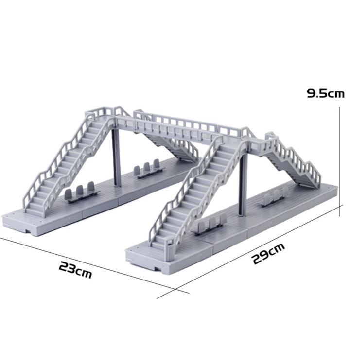 dolity-โมเดล-diy-แบบ-footbridge-โมเดลโต๊ะเล่นทรายสะพานลอยประกอบ-diy-ชุดอาคารโมเดลสเกล-ho-สะพานคนเดินเท้าสำหรับอาคารทางสถาปัตยกรรม