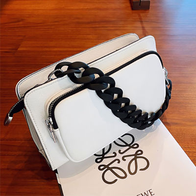 DN Fashion Crossbody Bags for Women All Match Handbag Womens Bags 2021 Braided Strap 2022 New Small Shoulder Purse Outer Pocket