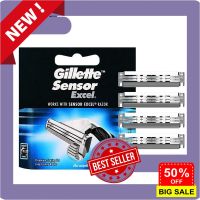 ของใช้ส่วนตัว Gillette Sensor Excel มีดโกนหนวด ใบมีดคู่ 5 ชิ้น / แพ็ค