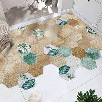 Door Mat with Heavy Duty Backing Rubber Wave Doormat Washable Non-slip Rug Easy Clean Carpet Entryway Resist Dirt Trapper Rugs