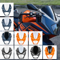 กระจกรถจักรยานยนต์ครอบไฟหน้าแบบพิเศษสำหรับ KTM RC390 RC 390 2022-2023