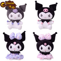 SANRIO Kuromi ของเล่นตุ๊กตาตุ๊กตาของเล่นอะนิเมะการ์ตูนยัดนุ่น,คอลเลกชั่นของขวัญสำหรับแฟนๆ