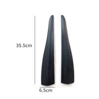 【CW】Anti-scratch Universal 2Pcs Bumper Protector Small/Large Size Rubber Car Anti-collision Strip Elastic Auto Corner Protector