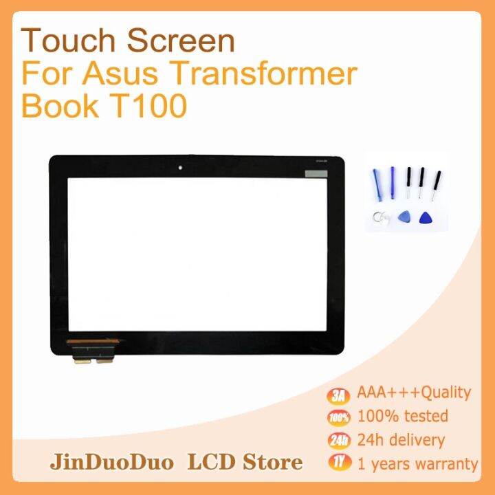 10-1-ระบบสัมผัสเพื่อ-t100-asus-transformer-book-t100ta-5490n-กระจกหน้าจอสัมผัสเซ็นเซอร์กระจกหน้าแผงดิจิไทเซอร์