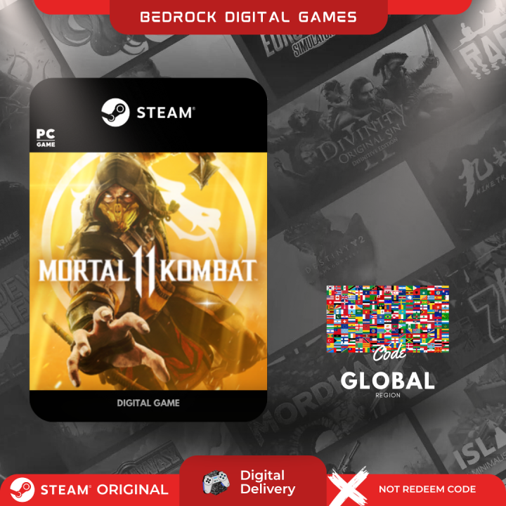 [STEAM] Mortal Kombat 11 Redeem Code Gift Card OEM Lazada