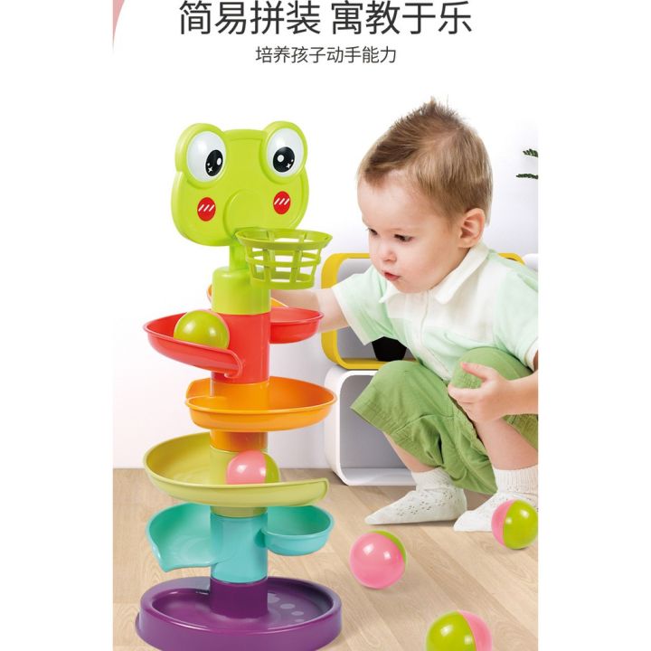 พร้อมส่ง-ลูกบอลสไลด์เดอร์-5-7-ชั้น-สไลด์เดอร์-ฝึกทักษะและเสริมพัฒนาการ-ของเล่นเด็ก-ของเล่นฝึกทักษะเสริมพัฒนาการ-toys-for-kid