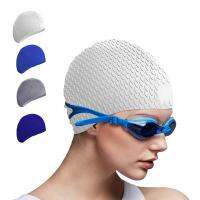 Swimming Goggles Caps Set Silicone Women Long Hair Large Swim Hat Men Natacion Diving Glasses Equipment for Adults Children