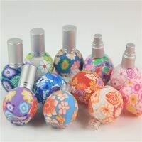 20pcs x 15ml Polymer Clay Spray Bottle Travel Refillable Glass Bottle Perfume Empty Atomizer Container Mix Color Travel Size Bottles Containers