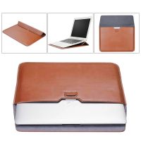 PU Leather Laptop Bag Sleeve Case for 11 14 13 15 Inch Macbook Air Pro 13.3 ASUS Lenovo Dell Huawei Briefcase for Men Women