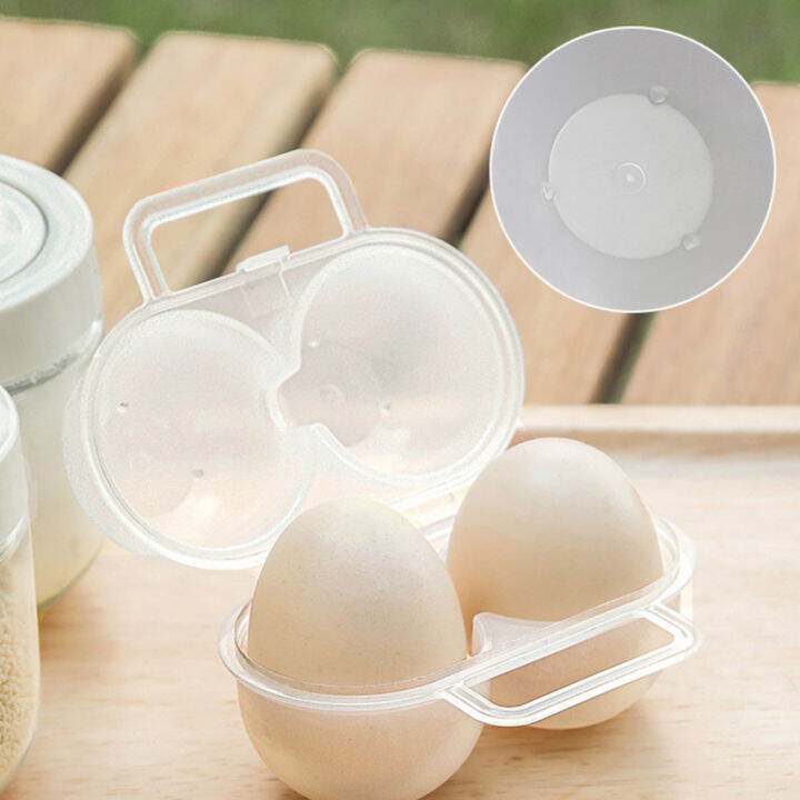 portable-egg-storage-box-2-grids-plastic-durable-egg-storage-container-save-space-refrigerator-egg-dispenser-with-fixed-handle