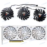 Gratis Ongkir/ต้นฉบับ □ AXGAMING/AX เกมกบฏ RTX3080ti 3080 LHR X3W การ์ดจอ CF-12910S พัดลม