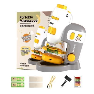 Kid High Definition Microscope Portable Handheld Science Learning High Definition Kids Microscope Science Learning High Definition Kids Microscope Kits For Boys and Girls handsome