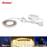 【LZ】♕✷卐  5m PIR Motion Sensor LED Strip Light  DC 12V IP65 Waterproof 1m 2m 3m 4m 5m LED Under Cabinet  Closet Lamp With Power Adapter