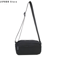 JIPODU Store 80241 # Street Couple ผ้าสีทึบกระเป๋าสะพายไหล่คู่ชายและหญิงกระเป๋า Bundy