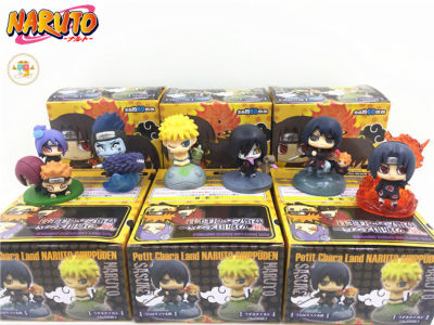 Naruto figure model โมเดลนารูโตะ โมเดล ฟิกเกอร์ โมเดลซาสึเกะ โมเดลอิทาจิ โมเดลนินจาจอมคาถา 6 ชิ้น/เซ็ต ของสะสม ของเล่น ของเล่นถูกๆ ของเล่นเด็ก