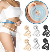 【DT】hot！ 2PCS Acupressure Earrings Healthcare Weight Loss Non Piercing Clip Earring Stimulating Acupoints Gallstone