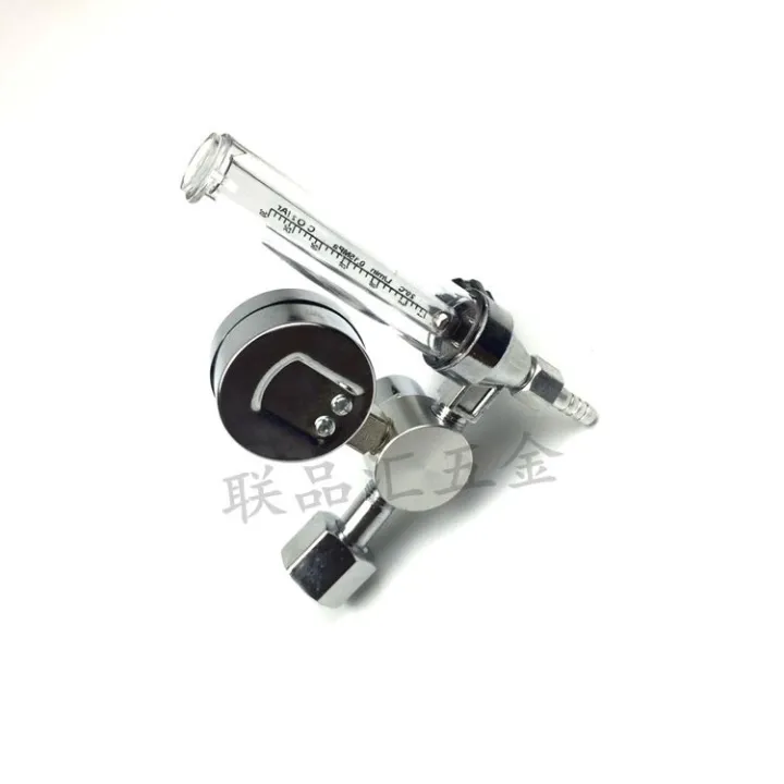 Stainless Steel Argon Arc Welding Gas Meter EnergySaving Gas Argon Pressure Gauge Relief Valve