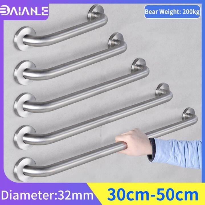 Barrier Free Handrail Stainless Steel Bathroom Shower Grab Bars For