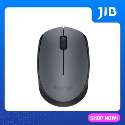 WIRELESS MOUSE (เมาส์ไร้สาย) LOGITECH M171 WIRELESS (GRAY)