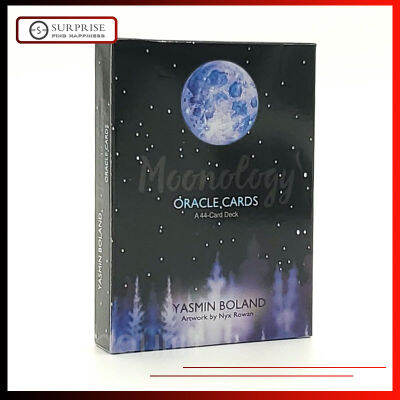 Oracle Cards-Moonologyการ์ดออราเคิล44สำรับไพ่ทาโรต์คู่มืออิเล็กทรอนิกส์ภาษาอังกฤษ