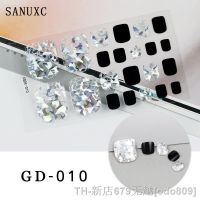 【LZ】۩  Sanuxc 3D Nail Sticker for Foot Self Adhesive Nail Polish Stickers for Manicure Full Cover Stickers for Toenails Summer